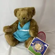 Vermont Teddy Bear 15" Expecting Mother With Baby Jointed Plush! Adorable!