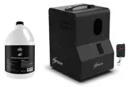 Chauvet DJ Hurricane Bubble Haze LT Bubble/Hazer Machine+1) Gallon of Haze Fluid