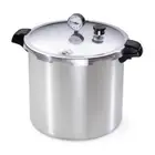 Presto 1781 Aluminum Silver Pressure Canner and Cooker 23 qt. Capacity
