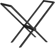 Log Baskets Firewood Rack Indoor X-Shaped Firewood Log Holder OutdoorHeavy Duty Log Stacker Stand Storage Carrier Firewood Basket