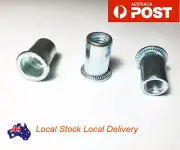 3/16 1/4 5/16 3/8 UNC Imperial Zinc Steel Flange Nutsert Rivnut Insert Nut