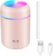 USB Car Air Purifier Diffuser Aroma Oil Humidifier Mist Led Night Light Home - Ultra-Quiet, Portable, and Multifunctional for Enhanced Ambiance