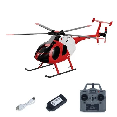 Hot Sale RC 1/28 C189 RC Helicopter MD500 Dual Brushless Motor Flow Positioning