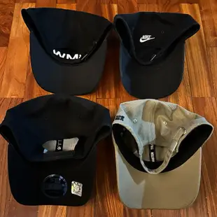 BMW交車禮 & Nike 字體 & NFL 突擊者 Logo 黑 & 訓練怪獸 奧賽 卡其色 棒球帽 帽 老帽 鴨舌帽