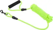 Milisten Nylon Dog Leash with Padded Handle for Secure Walking and Training Durable Long Leash for Puppies and Adult Dogs Safety Buckle and Waste Bag Dispenser Heavy Duty Outdoor Use