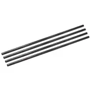4Pcs Carbon Fiber Tube 6 x 8 x 500mm Pultruded Tubing for RC Airplane