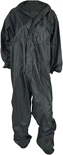IsMwav Fashion Motorcycle Raincoat/Conjoined Raincoat/Overalls Men and Women Fission Rain Suit Rain Coat SizeXL Colour ArmyGreen