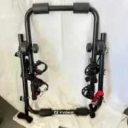 Tyger Auto Deluxe Black 2-Bike Trunk Mount Bicycle Carrier Rack