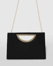 Black Harmony Clutch Bag