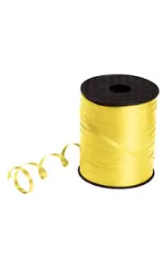 Yellow Curling Ribbon - 3/16"W x 500 Yds. Per Roll