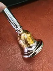 Sousaphone Engraved Mouthpiece 606 M&H Boquilla Para Tuba Medida 606