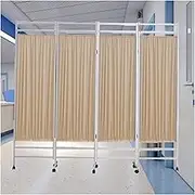 3/4/5/6 Panel Portable Hospital Privacy Screen,6FT Foldable Partition,for Hospital Clinic Beauty Salon(4piece)