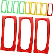 COLLBATH 12PCS Individual Taco Rack Soft Hard Shell Holder Stand for Easy Serving Compact Design for Tacos Burritos Pancakes for Parties Gatherings