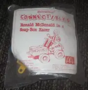 1991 Connectibles McDonald's Happy Meal Toy - Ronald Soap Box Racer