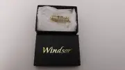 Windsor Old Time Western 4-4-0 American Steam Locomotive Tie Clip Bar