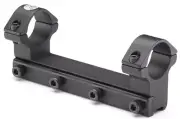 Sportsmatch Rifle Scope Rings Mount Dovetails Angled Elevation Durable - Black 1