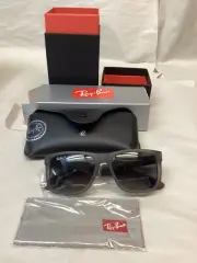 RAY BAN RB4165 JUSTIN custom REMIX Ombre Gradient GREY/DARK GREY ARMS -NEW