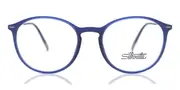 Silhouette Illusion Lite 2931 4510 Men's Glasses Blue Size 49 - Private Health Rebate - Blue Light Block Available