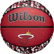 WILSON NBA Team Graffiti Basketballs - Size 7-29.5"