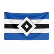 3x5 Hamburger Sv Flag Polyester Printed Racing Sport Banner For Decor 120 x 180cm E
