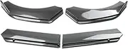 Compatible for Tesla Model Y 3 X S Car Front Bumper Chin Lip Spoilers Body Kits Splitter Skirt Diffuser Protection Guard(Carbon Look)