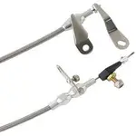 Aeroflow Kickdown Ford C4 Cable Chrome Finish - AF72-7003