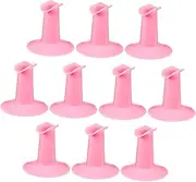 BIUDECO 10Pcs Finger Support Holders for Nail Art Durable Manicure Tools for Salons and Home Use Comfortable Grip for Nail Artists and Learners