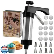 Stainless Steel Cookies Press, Cookies Press for Baking,Cookie Press Gun Kit