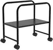 CPU Stand PC Tower Stand CPU Rolling Stand Adjustable PC Mobile Cart Holder with 4 Locking Rolling Caster Wheels Fits Most PC Gaming Case