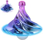 PriceXes Spinning Top, New Wind Blow Turn Gyro for Kids and Adults, A Decompression and Entertainment Toy for Home or Office (Aurora)