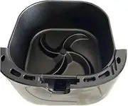 Air Fryer Accessories Oil Pan，Compatible for Philips HD9200，Electric Deep Fryer Parts Replace Inner Basket Baking Tray