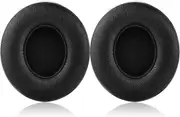 Solo 2 Wired Replacement Earpads - Ear Cushion Pads with Protein Leather and Memory Foam for Beats Solo2 Wired On-Ear Headphones by Dr. Dre ONLY (DO