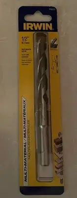 Irwin 1792771 1/2" Multi-Material Drill Bit