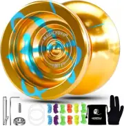 MAGICYOYO N-11 Professional Alloy Yoyo Unresponsive Yoyo Ball-Au