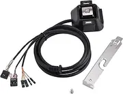 Desktop PC Switch Button With Dual USB Ports, Power Reset Button, Audio Microphone Port - Computer Case Power Supply