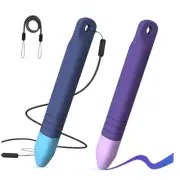 Kid-Friendly Stylus Pens for Touch Screens with Tethers - Anti-Rolling Tablet