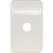 CLIPSAL PK4591 1 Gang Wall Plate White 2000 Series Size: 116X76x13mm 116x76x13mm