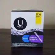 U Kotex Security Tampons 18 Count Unscented Regular Absorbant NEW Feminine