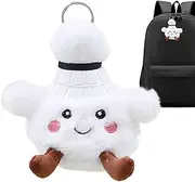 Stuffy Key Chain,Decorative Doll Cute Badminton | Cartoon Bag Pendant For Kids Adults, Plush Toy Key Chain For Birthday