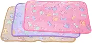 Hohopeti 3pcs Pet Blanket Dog Blanket Pet Blankets Kitten Blanket Dog Warm Blanket Puppy Blankets Sleep Mat for Pets Small Blankets for Pets Puffy Blanket Puppy Footprints Blanket Flannel