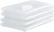 4pcs Quilt Bag Storage Bag Air Vacuum Compression Bag for Blanket Clothing Organized Home Storage (70x50) Pa Pe Material