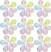 VALICLUD Colorful Teardrop Nail Gems Kit Elegant Rhinestones for Nail Art Decoration Easy to Carry Box for Manicure Crafting Stunning DIY Accessories for Glamorous Looks