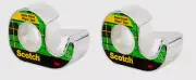 2 PACK Scotch Magic CLEAR TAPE Matte Finish Invisible 3/4" W x 300" L 105