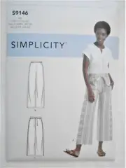 Simplicity 9146 Pull On Pants Pattern Size 16 - 24