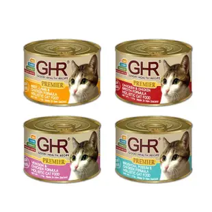 【24罐組免運】GHR 健康主義 貓用無穀主食罐 175g 優質濕糧『Q寶批發』