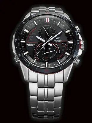 【金台鐘錶】CASIO卡西歐EDIFICE 太陽能 賽車錶 防水100米 世界時間 EQS-A500DB-1A