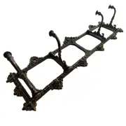 Cast Iron Swivel Wall Hook Coat Hanger Bronze 62cm