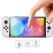 Replacement Tempered Glass Screen Protector Film for Nintendo Switch OLED NS t
