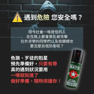 防狼噴霧劑 60ml(防身噴霧器 辣椒水 防狼 防身 防狼噴霧 警用鎮暴 超嗆 高濃縮)