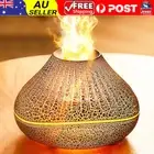 Mini Car 7colors Flame Fire Diffuser Humidifier, Colorful Essential Oil Diffuser